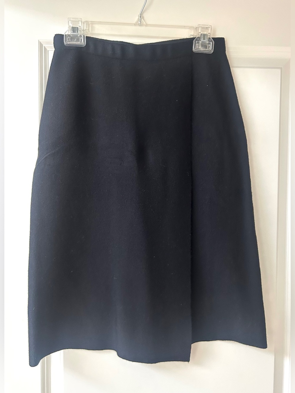 Milano Dark Navy A-Line Skirt